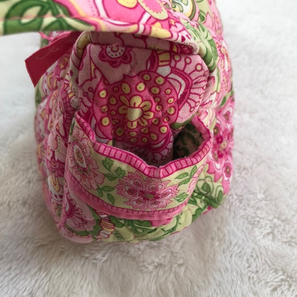 Vera Bradley small pink petal Maggie bag purse - Picture 4 of 8